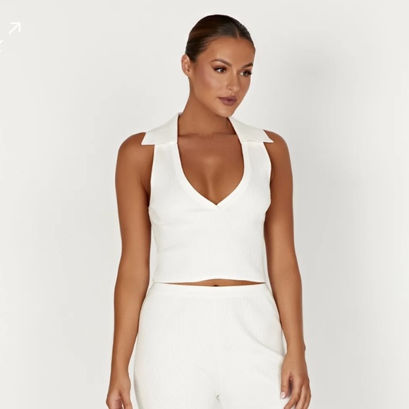 Meshki Viola Top- White - Picture 3 of 3